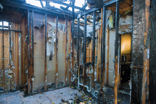 Professional Fire Damage Assessment technician working in Bar Nunn, WY